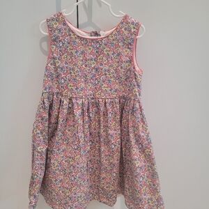 Joe Fresh Multicolor Floral Kids Dress Age 5